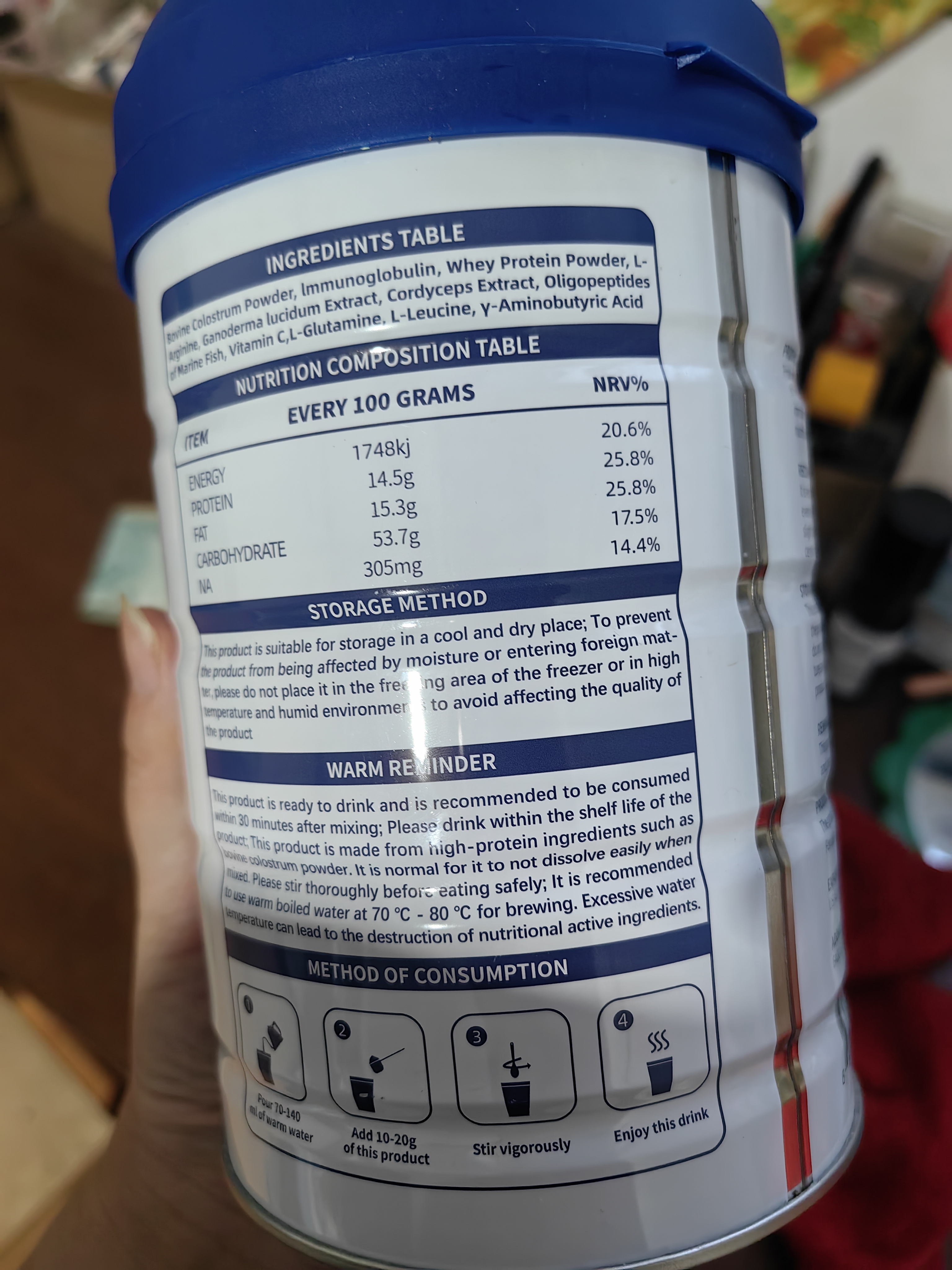 GLGFAS美国进口术后乳清蛋白粉增强免疫力分离乳清放化疗营养品430g/罐 【营养补充】术后恢复乳清蛋白粉 430g*2罐 实拍图