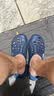 迪卡侬（DECATHLON）游泳男士凉鞋沙滩拖鞋洞洞鞋外穿NABD2028002深蓝色网格款44码 实拍图