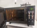 格兰仕（Galanz）变频微波炉烤箱一体机光波炉900瓦大功率速热家用23L大容量平板易清洁省电一级能效智能菜单烧烤 2026新升级彩膜BM1(S2) 实拍图