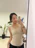 猫人（MiiOW）女士保暖内衣女生羊毛蚕丝双面绒保暖衣保暖背心带胸垫基础打底衣 实拍图