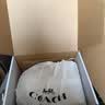 蔻驰（COACH）【品牌直供】女士MOLLIE 25中号斜挎托特包拿铁色CV965礼物次日达 实拍图