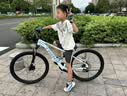 千里达26款M985ELITE山地自行车禧玛诺21速油压碟刹学生成人通勤单车 星途蓝- 21速 27.5*15寸 推荐:150-170cm左右 实拍图