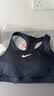 耐克NIKE运动内衣女郑钦文同款中度支撑运动内衣DX6822-010黑M 实拍图