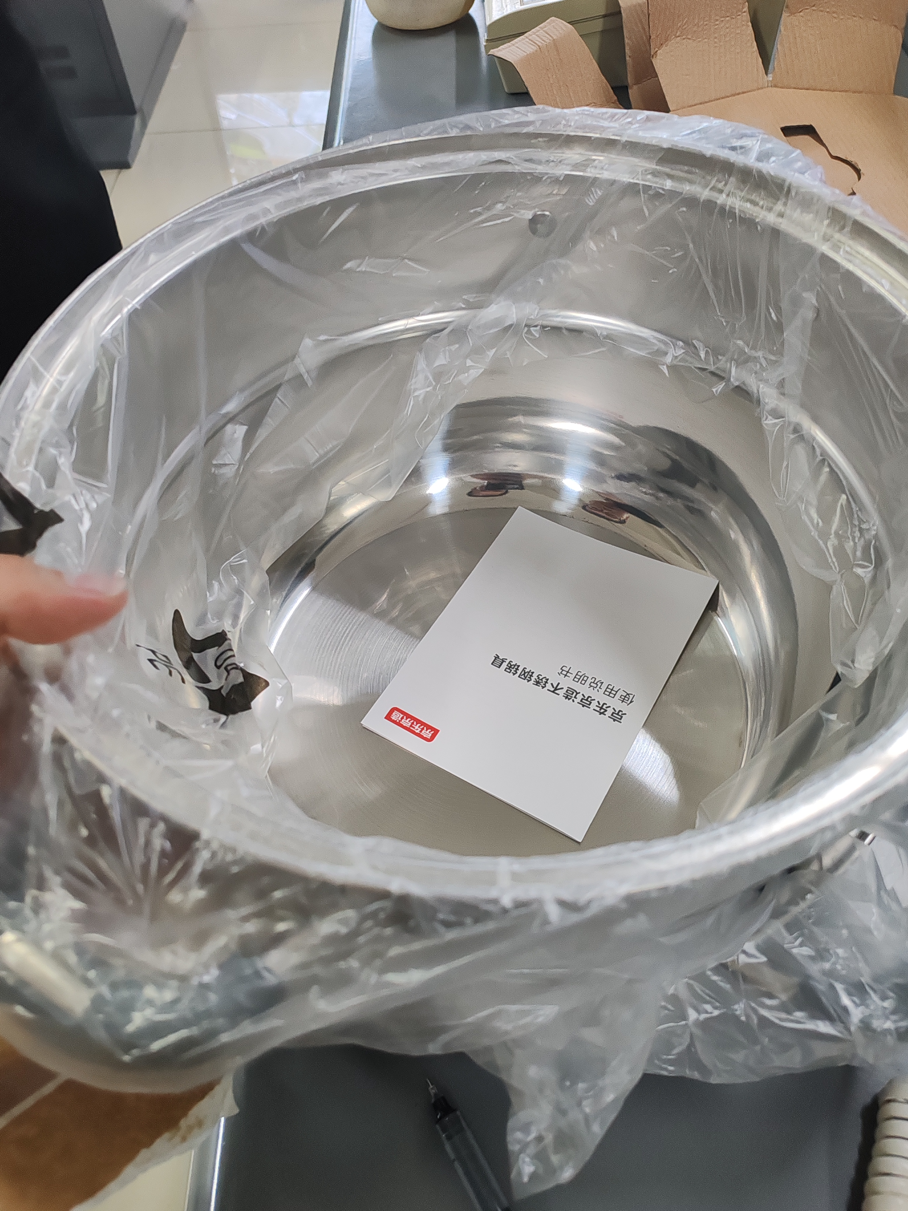 京东京造 蒸锅 大容量304不锈钢汤锅加厚炖蒸煮燃气灶家用 三层28cm 实拍图