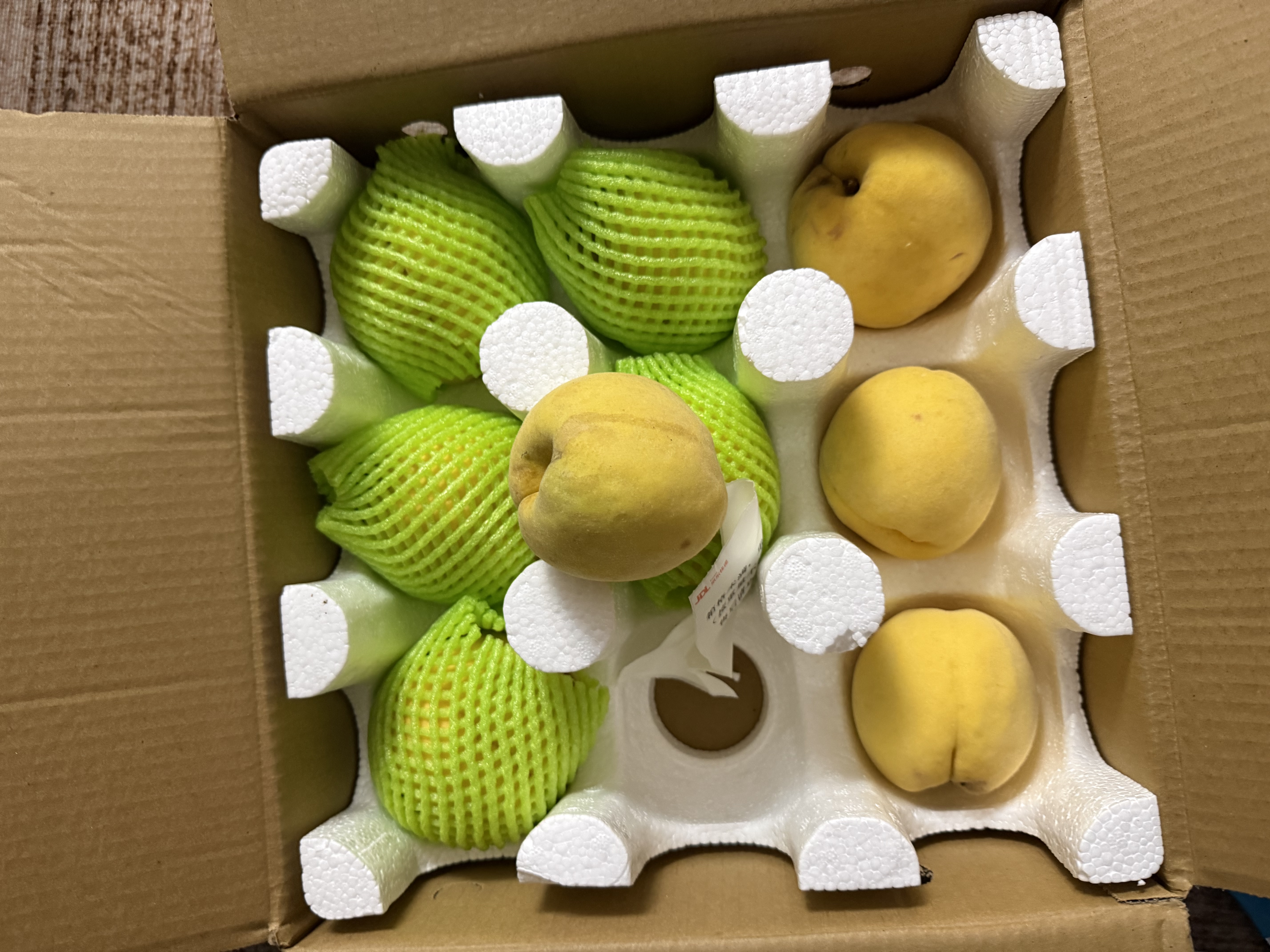 京地达黄桃水果桃子蒙阴新鲜应季蜜桃 净重4.5斤 单果150g起 源头直发 实拍图