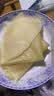 悦味纪 榆林镇筋饼350g*3包 共60张 低脂烤鸭饼手抓卷饼春饼 早餐半成品 实拍图