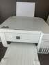 爱普生（EPSON）【6代新品】L4356墨仓式彩色无线AI学习打印机一体机家用/办公  L4266升级版(自动双面 液晶屏 白) 实拍图