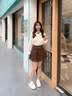 ZUOSAISI品牌女鞋休闲鞋小白鞋女真皮平底透气舒适板鞋女2026春夏季鞋子女 白红色 35 实拍图