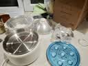 九阳（Joyoung）蒸蛋器 煮蛋器 定时 自动断电安心用 小型316L不锈钢多功能 双层蒸煮鸡蛋早餐神器ZD14-GE330 实拍图