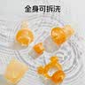 马博士婴儿咬咬袋吃水果神器宝宝果蔬辅食器硅胶咬咬胶乐小熊M+L咬袋 实拍图