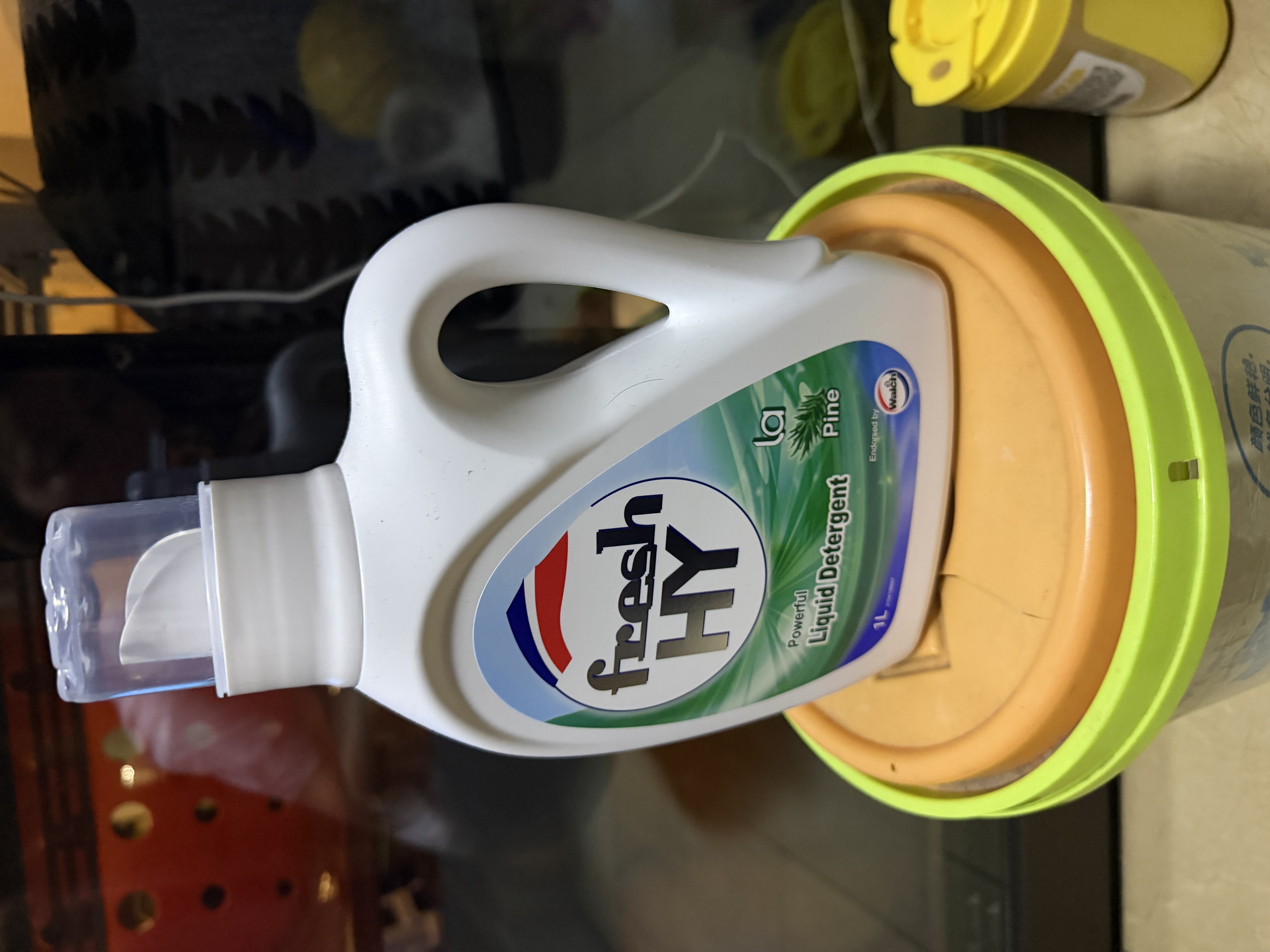 威露士清可新洗衣液松木香4斤组合装（瓶1L+袋装500ml*2）除菌除螨留香 实拍图