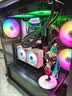 爱国者（aigo）YOGO K1钛灰色 超高兼容性 9风扇位 电脑机箱  E-ATX/ATX主板/360水冷/钢化玻璃全侧/4090显卡 实拍图