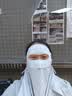 蕉下（beneunder）防晒面罩遮全脸护颈遮阳冰丝防晒口罩女脸基尼高颜骑行透气AL207 实拍图