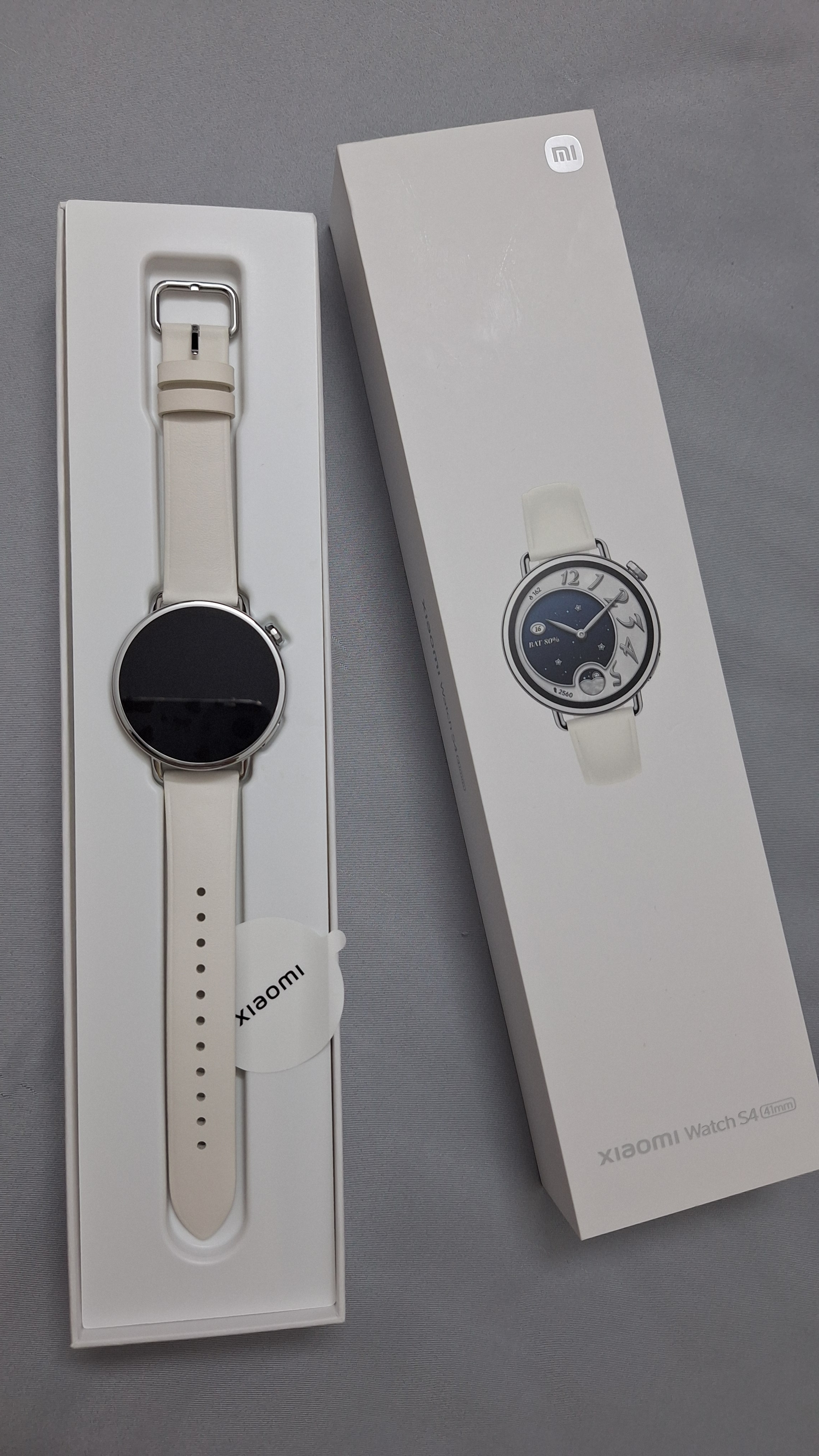 小米（MI）Xiaomi Watch S4 41mm白色 国家补贴 生理周期体温汽车钥匙心率血氧监测小表女表 实拍图