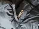 亚瑟士（asics）童装冬季中大儿童保暖连帽轻薄羽绒服【赠收纳袋】 001黑色 150 cm 实拍图