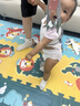 爱宝适婴儿学步带防走失牵引绳安全防勒四季通用透气款 果子绿 S360 实拍图