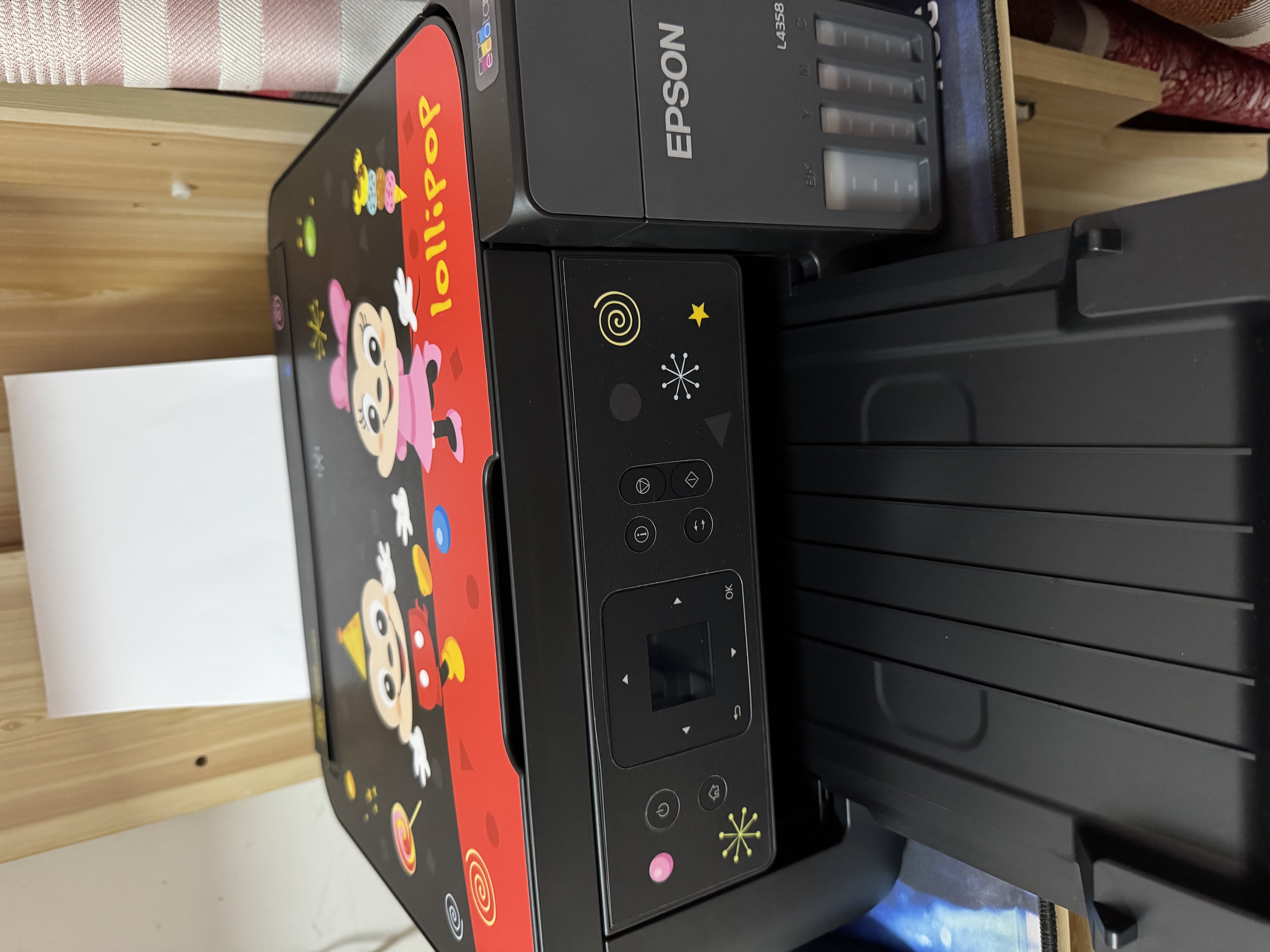 爱普生（EPSON）【6代新品】L4358墨仓式彩色无线AI学习打印机一体机家用/办公L4266/L4268升级自动双面/液晶屏/黑 实拍图