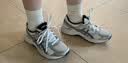 亚瑟士ASICS网面跑鞋百搭男鞋缓震运动鞋透气跑步鞋 GEL-CONTEND 4 白色/银色 42 实拍图
