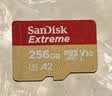 闪迪（SanDisk）256GB TF（MicroSD）内存卡 A2 4K V30 U3 C10 至尊超极速移动存储卡 读速200MB/s 写速140MB/s 实拍图