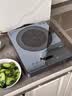 美的（Midea）电磁炉家用连续猛火2026新款电陶炉二级能效电磁灶电池炉一体微晶面板爆炒炒菜火锅炉MC-E22B205 实拍图