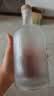 美厨（MAXCOOK）分装瓶玻璃酒瓶 玻璃瓶储物密封罐磨砂500ml 2只MCX1053 实拍图