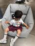 尼多熊儿童袜子夏季足球袜长筒袜网眼女童中筒学生袜男童不过膝抗菌防臭 实拍图