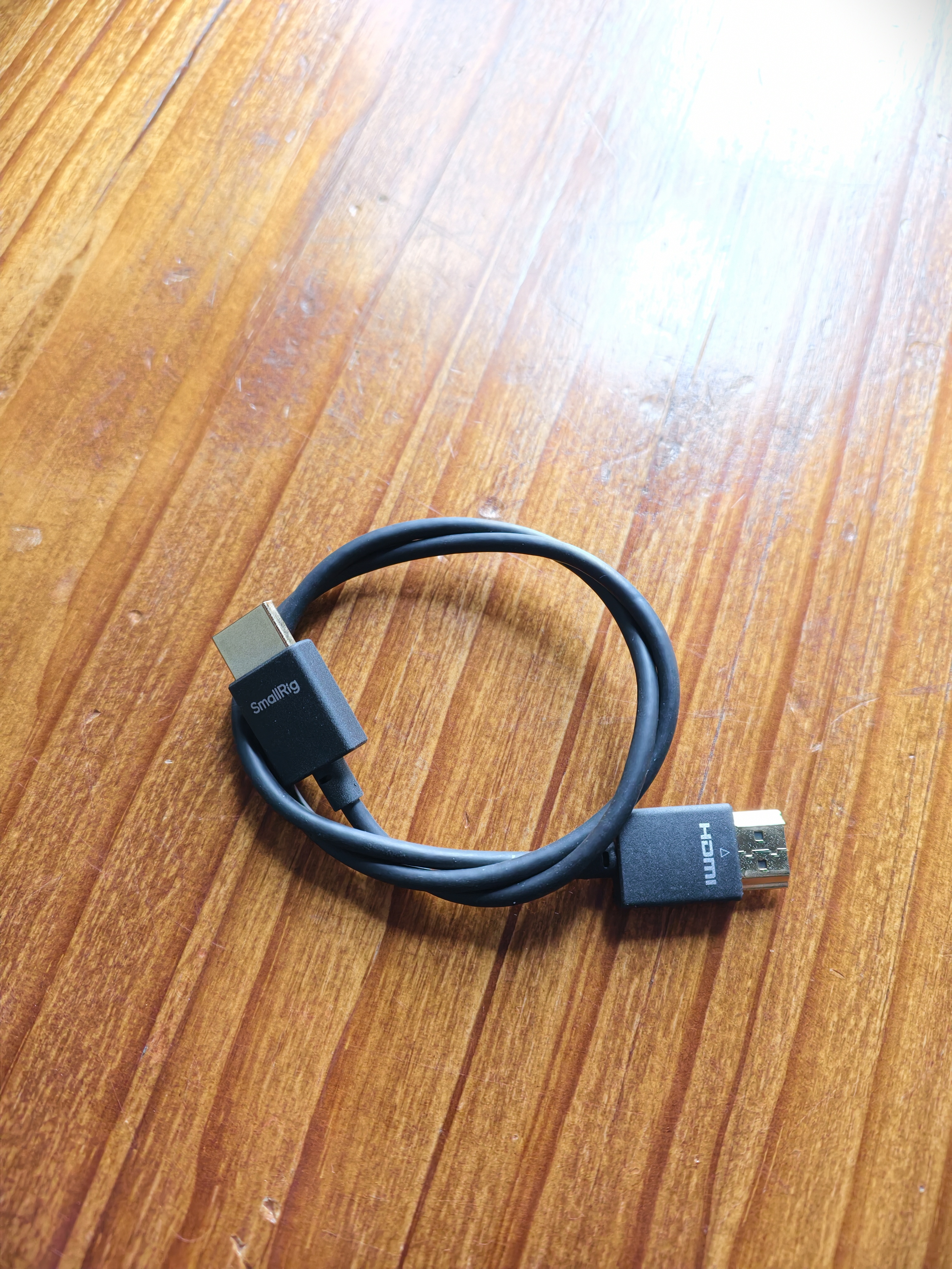 斯莫格（SmallRig）2957 超细HDMI线连接带有标准A型hdmi接口相机摄影摄像配件 实拍图