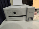爱普生（EPSON）【6代新品】L4356墨仓式彩色无线AI学习打印机一体机家用/办公  L4266升级版(自动双面 液晶屏 白) 实拍图