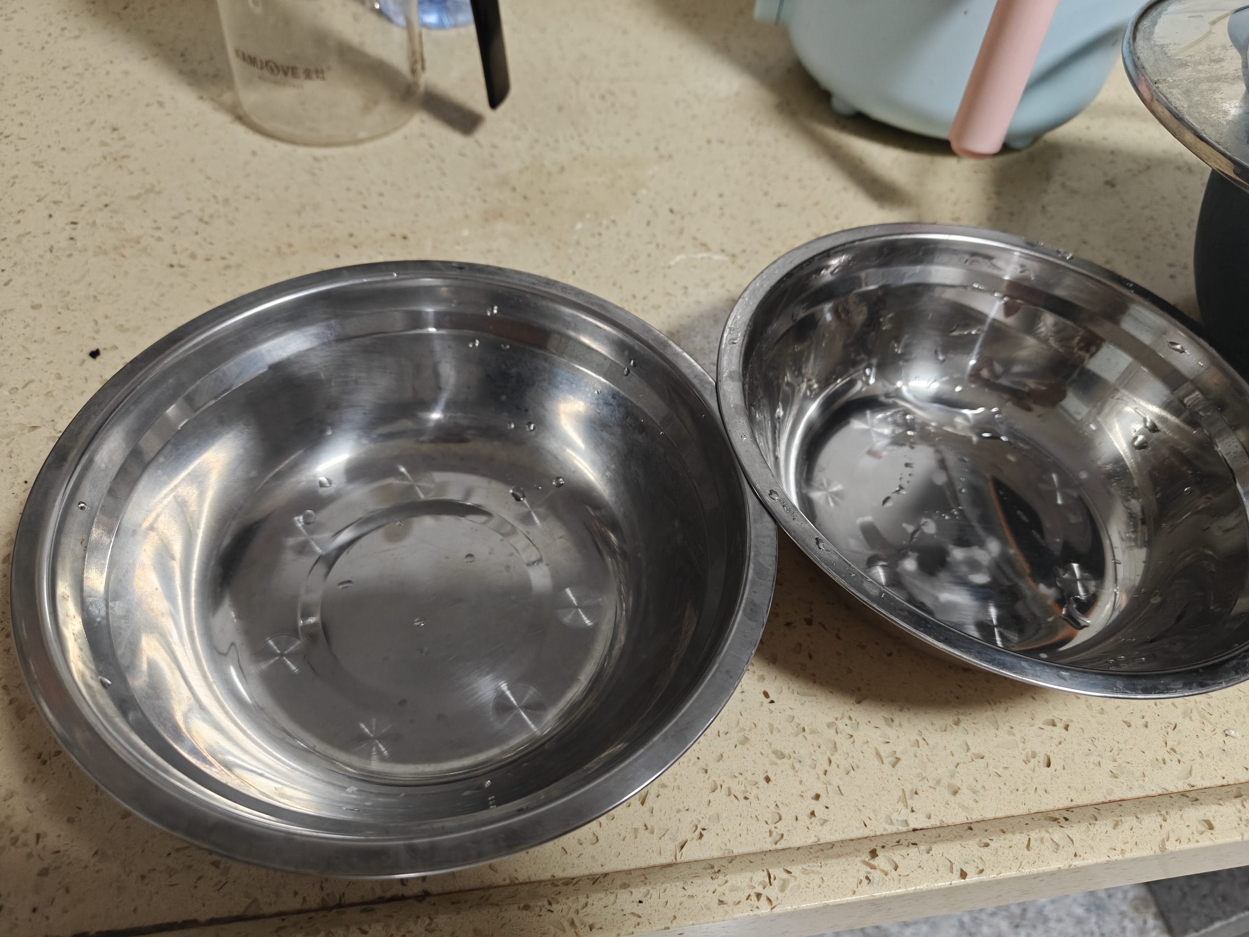 拜杰不锈钢盆不锈钢碗汤盆厨房大汤碗饭盆沙拉盆调料盆 18CM2只装 实拍图