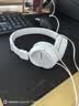 索尼（SONY） MDR-ZX110AP 耳机头戴式重低音手机电脑游戏有线耳机学生上网课学习办公耳麦 3.5mm接口 白色 实拍图