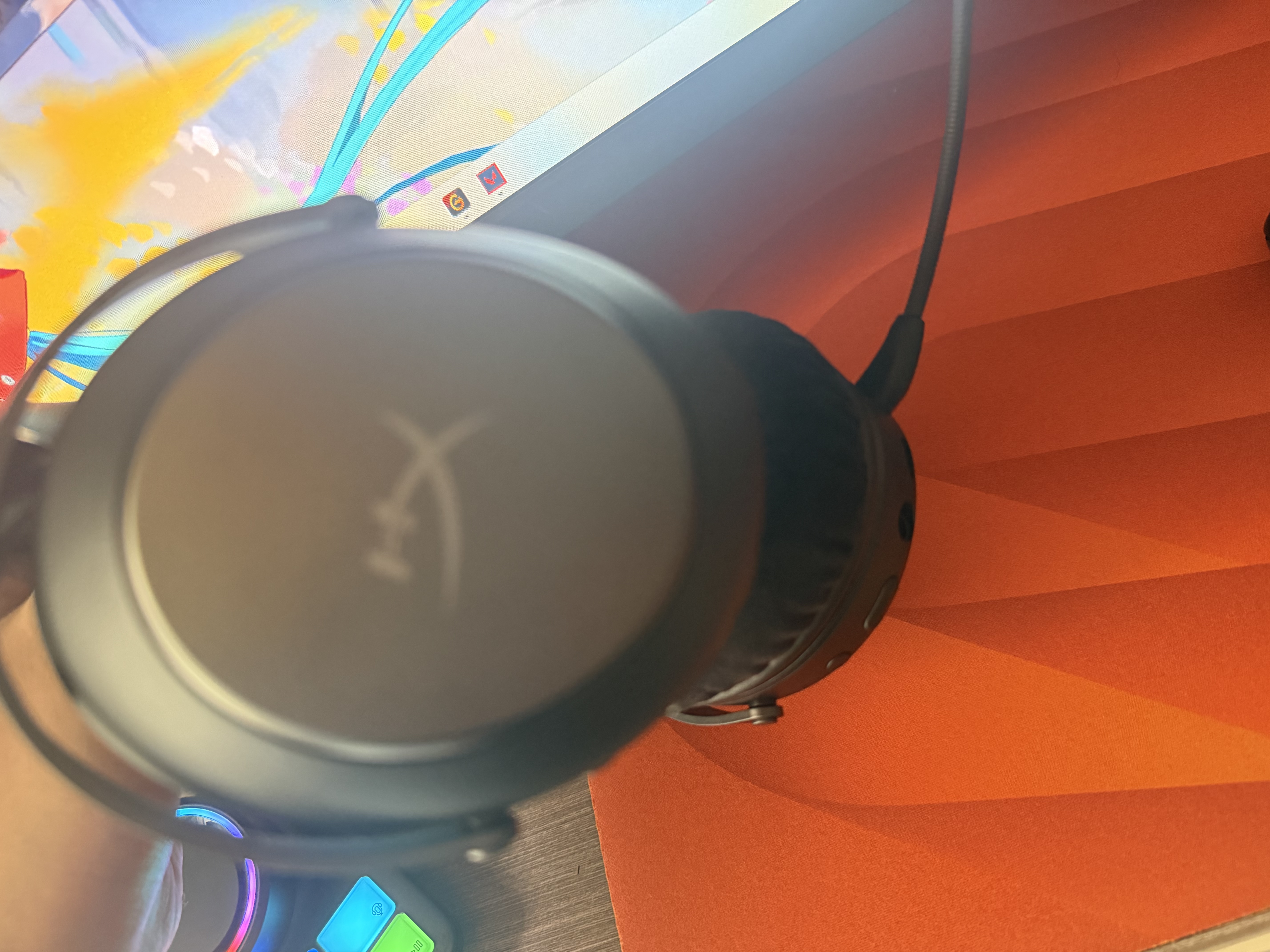 极度未知（HYPERX）Alpha II Wireless阿尔法2无线 黑 头戴式电竞游戏耳机 超长续航 适配三角洲行动影之刃零 实拍图