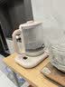 九阳（Joyoung）1.8L大容量养生壶煮茶器 316L不锈钢材质茶篮 800W大功率恒温冲奶花茶壶电烧水壶K18D-WY601(茶) 实拍图