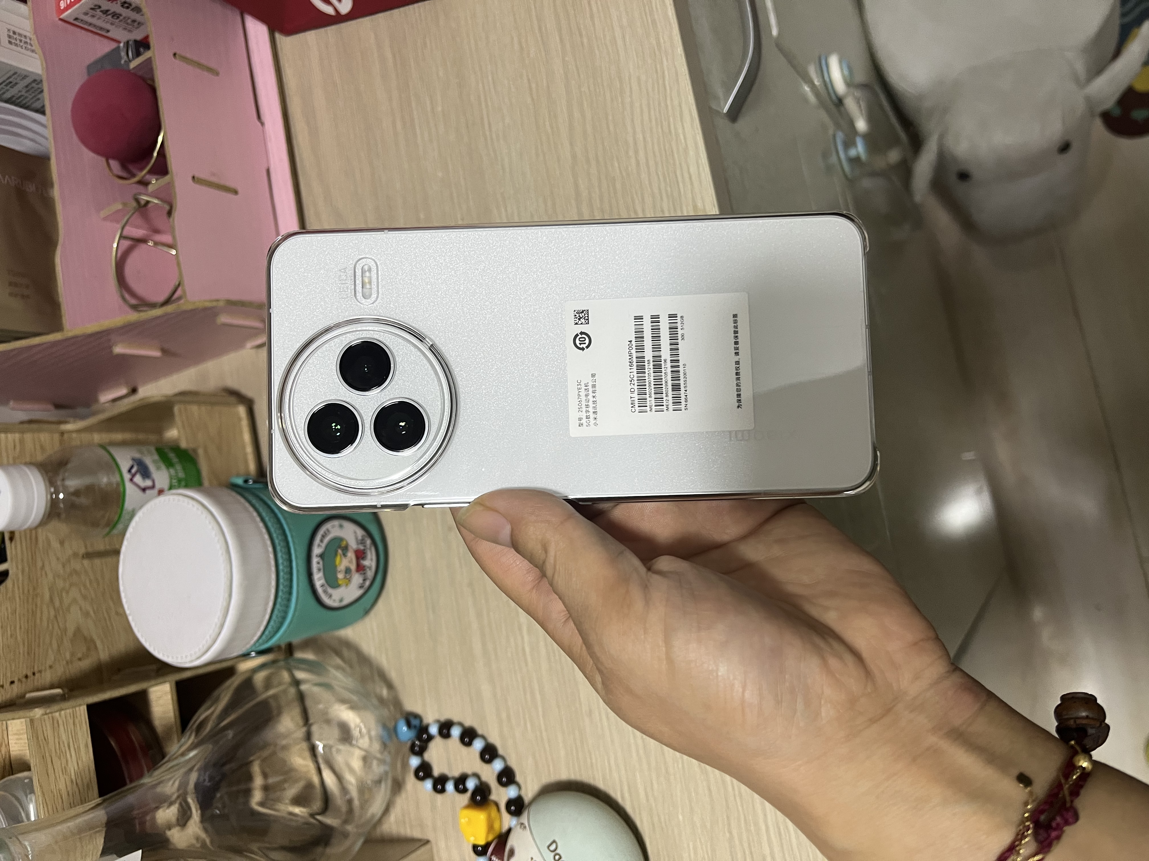 小米（MI）Civi 5 Pro 16+512 白色 第四代骁龙8s 全能轻薄旗舰 小米5G手机【赠话费券】 实拍图