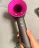 戴森（DYSON）HD15 高速吹风机 Dyson Supersonic 电吹风 快速干发 智能温控 呵护秀发 多风嘴 家用推荐 紫红色 实拍图