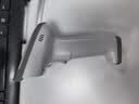 得力扫码枪 无线扫码扫描枪器 药品追溯物流快递查询商品入库备件仓库条码扫描一维码14881S浅灰 实拍图
