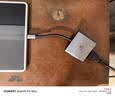 毕亚兹 Type-C转hdmi/USB3.0/PD扩展坞苹果电脑转换器macbook 转接头手机接投影仪显示器拓展坞USB-C分线 实拍图