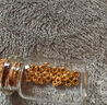 御邪足金999光面算盘珠隔断珠黄金垫片DIY手串手链金配饰 算盘珠:约0.03g 实拍图