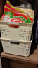 名创优品同款 杂物收纳筐塑料桌面收纳盒厨房橱柜零食玩具整理筐 活动专享-高款特大号 实拍图