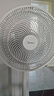 美的（Midea）【加大网罩】七叶轻音柔风电风扇/家用省电落地扇/小型台式电扇/广角摇头大风力宿舍风扇 SAE35CA1 实拍图