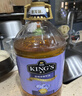 金龙鱼 KING'S【保真亚麻籽油】食用油 进口原料 特级初榨 亚麻籽油4L 实拍图