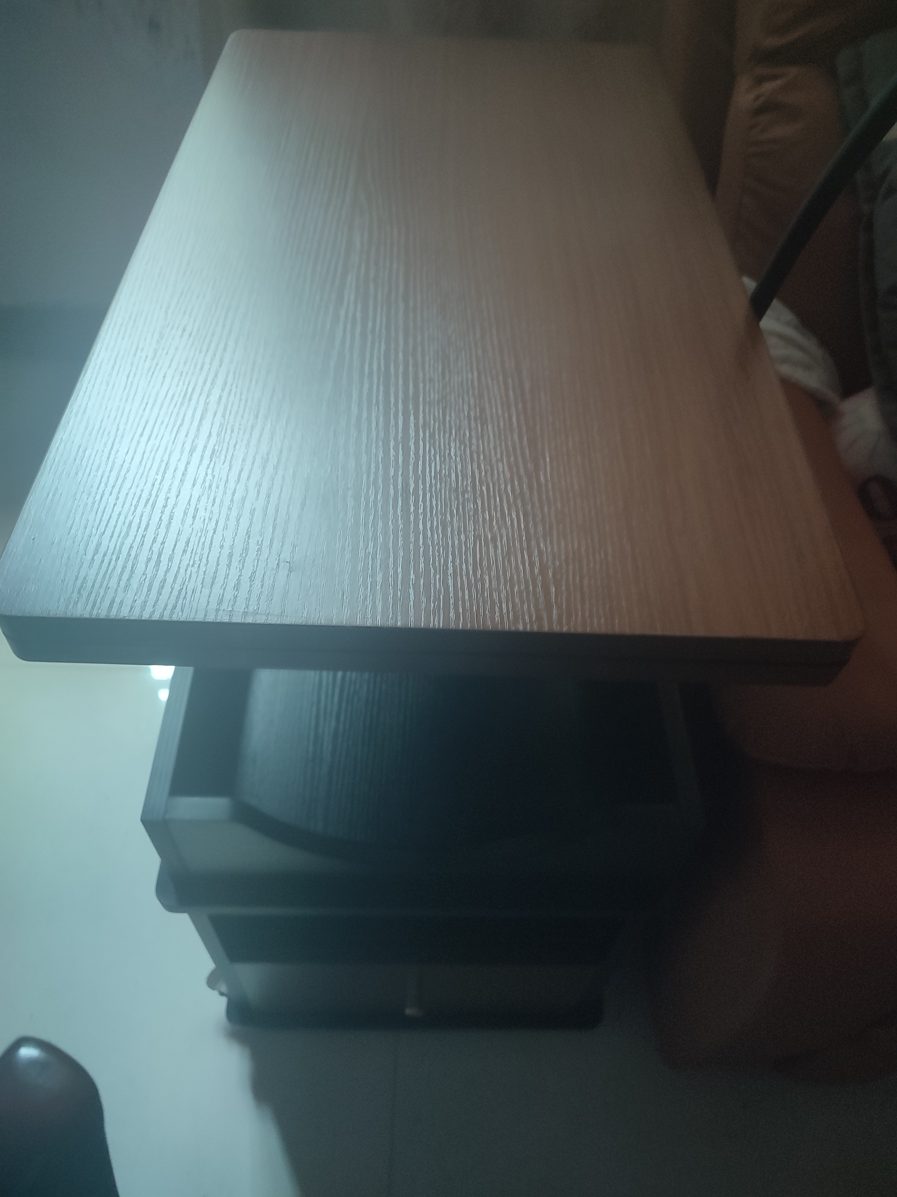 沙发边几可移动茶几小户型客厅边柜多功能茶桌升降折叠实木角几 胡桃+黑 带升降：700*400*546 实拍图