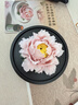 Para Ella永生花陶瓷花牡丹香薰生日礼物女友妈妈教师节老师退休七夕情人节 实拍图