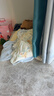 全棉时代婴儿包单针织包巾纯棉抱被新生儿薄空调盖毯包被童话树屋90×90cm 实拍图