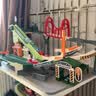 奔尼轨道车儿童玩具男孩生日礼物3-6岁城市立交汽车闯关大冒险停车场 实拍图