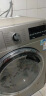 西门子(SIEMENS) 10公斤变频滚筒洗衣机 高精触控面板 灵活洗涤 快洗15' 羽绒洗XQG100-WM12P2692W 实拍图