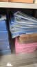 得力（deli）【超级爆款】A4/100页大容量资料册文件活页收纳册 插袋档案财务发票证收纳 蓝色 得力办公好物 实拍图