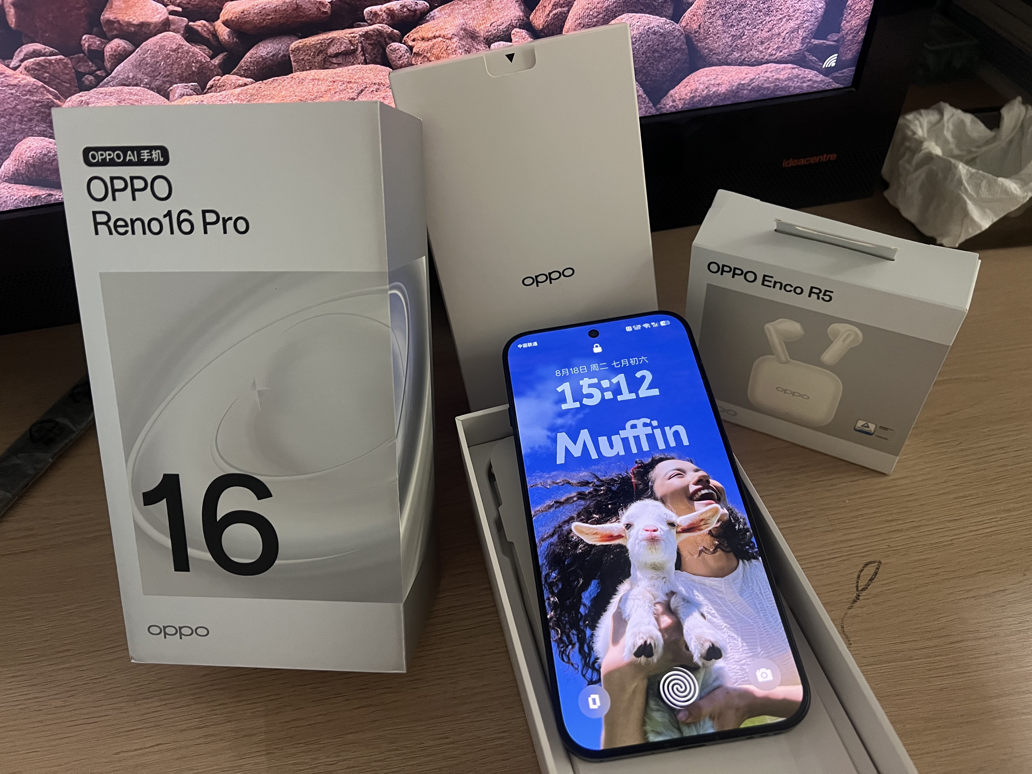 OPPO Reno16 Pro 12GB+512GB 月夜黑 2亿像素直播神器 无线充电5G智能AI拍照手机 新品国家补贴 实拍图