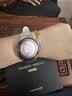 华为HUAWEI WATCH 5 42mm基础款不锈钢表壳金星白素皮复合表带X-TAP智感窗eSIM通话手表 实拍图