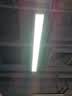 灯灵办公室吊线灯LED长条灯吸吊两用超亮节能办公写字楼超市商场工程工业专用平板灯 黑框直角 120x10cm 40W 白光 实拍图