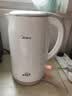 美的（Midea）电水壶电热水壶食品级304/316L不锈钢家用双层防烫烧水壶 1.7L大容量热水壶开水壶煮茶壶 1.7L 【健康钛材质】SH17M134-T 实拍图